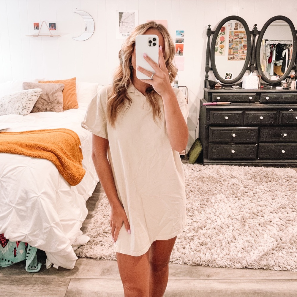 Princess Polly Cream Dress!! - Picture 2 of 7